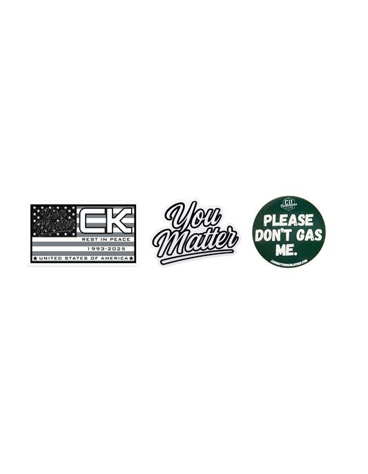 CU 3-PACK STICKER COMBO