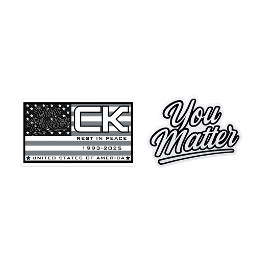 CK 1993-2025 2-PACK STICKER COMBO